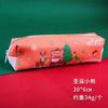 Estuche navideño sencillo de gran capacidad para estudiantes de primaria, bonito estuche para lápices para niños, estuche de papelería para guardería, pequeño regalo.
