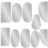 Ferramentas de Cerâmica Raspador de Aço Inoxidável Conjunto de 10 Peças Fatiamento de Argila Escultura em Argila Escultura Ferramentas de Cerâmica DIY para Crianças