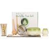 Nuevo Set de Té Tazón de Matcha Batidor de Té Esterilla de Té Paño de Té Accesorios para Ceremonia del Té Juego de Herramientas Suministro Exclusivo Transfronterizo