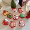 Pingente de Boneca de Pelúcia de Natal Atmosfera Festiva Boneca Decorativa Árvore de Natal Velho Homem Rena Pingente de Bolsa