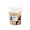 Caja de Embalaje para Helado y Yogur Shaoxiancao 500ml Taza para Pudín y Natillas Mousse Resistente al Calor Mesa de Postres Helados Congelados