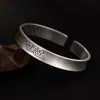 Pulseira Vintage Desgastada com Padrão de Nuvem Banhada a Prata S999 para Homens e Mulheres, Pulseira Aberta Versátil Banhada a Prata