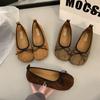 Zapatos Planos Bajos Retro de Nicho Estilo Coreano para Mujer, Nuevo Modelo Primavera 2026, Zapatos Mary Jane Elegantes con Lazo y Suela Suave