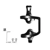 Rack de chaleira de água de liga de alumínio integrado Mountain Bike Water Cup Rack Conversão ajustável Base Kettle Rack de água de bicicleta