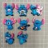 Venda Quente Stitch PVC Macio Patch Capa de Celular Boneca Decorativa Acessórios Planos Acessórios para Joias DIY Atacado