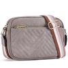 Bolso bandolera multifuncional con cremallera, combinación de colores europea y americana de moda transfronteriza, bolso cuadrado, bolso de hombro de PU, cartera, correa de hombro ajustable