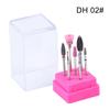 Cabezal de pulido para pulido de uñas transfronterizo, de acero de tungsteno, cerámico, exfoliante, cutina, empuje, herramienta de extracción de uñas de metal, suministros adecuados