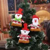 Accesorios Navideños Transfronterizos Colgante Pequeño Muñeco Bailarín Anciano Tela Colgante Pequeño Decoración de Regalo