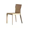 Cadeira de Jantar em Couro de Sela Casa Moderna Simples Nórdico Leve Luxo Jantar Estilo Italiano Minimalista Designer Celebridade da Internet Cadeira com Encosto