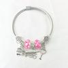 Pulsera de Moda Simple con Colgante de Amor Pandora Pulsera de Color Elegante para Combinar con Todo Pulsera Nicho de Lujo Ligero Vintage
