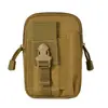 Riñonera para Exteriores para Senderismo, Correr, Ciclismo, Ocio, Bolso de Cintura Táctico Militar Multifuncional Portátil Molle