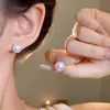 Pendientes de Botón de Perla Mantou Retro Franceses para Mujer Diseño de Nicho Sensación de Alta Gama Pendientes Dulces Frescos Moda Accesorios de Pendientes Versátiles Venta al por Mayor