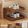 Zapatero Simple para Pasillos Pequeños y Estrechos Hogar Múltiples Niveles Entrada de Puerta Alquiler Dormitorio Zapatero para Zapatos Armario para Zapatos
