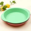 Forma Redonda de Silicone para Bolo em Estoque 8 polegadas Forma para Assar Mousse Fácil de Desenformar Forma Chiffon Forma para Assar no Forno Doméstico
