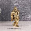 Escultura de talla de cobre de orangután de fitness de diamante de cobre puro, decoración de pasillo, sala de estar, animal, decoración de escritorio, artesanías, regalo