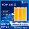 Weichen fotoelétrico 5054 três-cor temperatura lâmpada talão 1.5 W-3W poder ouro fio suporte de cobre patch LED lâmpada talão