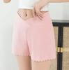 Primavera y Verano leggings premamá sueltos shorts ropa exterior pierna ancha tres pantalones talla grande pantalones de seguridad anti-exposición para mujer delgados