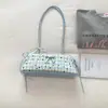 Bolsa de lona con lunares y encaje dulce para mujer, nueva tendencia de moda 2026, bolso de axila de nicho, bolso de mano, bolso de hombro, bolso baguette