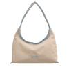 Bolso grande de lona para mujer, para uso diario, nuevo, casual, versátil, color de contraste, bolso de hombro, moda, simple, bolso de axila
