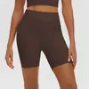 Pantalones de Yoga de Tacto Natural para Mujer, Cintura Alta, Transpirables, Control de Abdomen, Shorts de Fitness, Ropa Deportiva Ajustada, Pantalones de Yoga Tres Cuartos