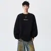 Sudadera Tie-Dye Nueva para Hombre Otoño/Invierno 2026, Moderna y de Alta Gama, Corte Holgado, Jersey de Cuello Redondo para Adolescentes