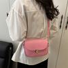 Bolso Pequeño Estilo Francés para Mujer 2026 Nuevo de Moda Texturizado Moda Correa Ancha para el Hombro Bolso de Hombro Único Bolso Cruzado
