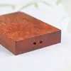 461 Marca Wu Shi Jacarandá Vermelho DIY Escultura Peça de Mão Material Pingente Placa de Madeira Sândalo Chinês Pingente de Madeira