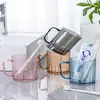 Vaso para Enjuague Bucal para Uso en Casa, Vaso Sencillo para Cepillado de Dientes, Vaso para Lavarse para Niños y Parejas, Set Portátil, Portacepillos de Dientes Creativo