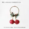 Coleção de Sinos de Natal Xin Sheng Pendurador de Porta para Árvore de Natal Criativo Feito à Mão DIY Florista Decoração Floral Materiais para Presente