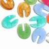 Cuentas Ovaladas Acrílicas Coloridas Europeas y Americanas Transfronterizas de 28X22 Agujero 2.9mm a Granel Kit de Materiales para Pulsera Colgante DIY