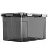 Caixa de Armazenamento Transparente com Grande Capacidade, Extra Grande para Uso Doméstico, Espessada para Roupas, Colchas e Organização de Armazenamento de Tamanho Grande