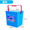 Cubo de pesca para pesca en hielo, cubo para peces, balsa engrosada, cubo para pesca, pegamento flexible, soporte deslizante para carretera, micro plomo, soporte de caída lenta, cubo portátil multifuncional