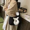 Mochila Feminina Casual para Deslocamento 2025 de Grande Capacidade Moda Simples de Aparência Sofisticada Bolsa Tote de Ombro Único Axilar