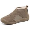 Sapatos de Algodão de Inverno Femininos Novos, Sapatos de Algodão de Pequim Antiga, Sapatos de Mãe, Botas de Neve Slip-On Quentes Aveludadas Espessas Transfronteiriças