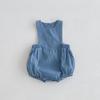 24 Verano Bebé Niños y Niñas Camisa de Mezclilla Fina de Manga Corta Conjunto de Shorts Vestido Traje de Escalada de Mezclilla Suave