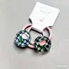 Accesorios para el Cabello de Niños, Diadema Pequeña Linda para Bebé, Flor de Fresa, No Lastima el Cabello, Goma Elástica Alta para el Cabello, Goma Elástica de Corazón y Estrella