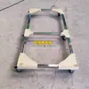 Soporte de Cama para Jardín de Infancia Universal Reforzado para Niños Rueda Doble Rueda Giratoria Totalmente Automática Marco de Cama Ruedas de Cama Retráctiles con Freno