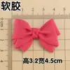 Nuevas lindas zapatillas de oso fresa de PVC suave y epoxi, carcasa de teléfono móvil, parche decorativo, joyería DIY, taza de agua, pegatinas para refrigerador