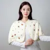 Ropa posparto, capa de chenilla engrosada, chal a prueba de viento para el puerperio, capa cálida especial para mujeres embarazadas
