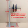Portarrollos de cinta transportadora asiento de alimentación de rollo de cinta soporte para preparación de cinta microinspección estante de soporte colgador de material deflector acrílico