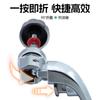Carrete de Pesca Qicheng Manivela de Metal Rueda Giratoria DIY Balancín Pequeño Balancín Plegable Balancín Grande Accesorios para Equipo de Pesca