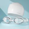 Gafas de natación para adultos, montura grande, HD, impermeables, antivaho, para miopía, buceo, protección ocular, gafas de natación, equipo profesional, gorro de natación transfronterizo