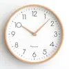 Reloj Estilo Tronco Colgante en la Pared 2025 Nuevo Reloj de Pared de Madera para el Hogar Reloj de Pared Simple Moderno para Sala de Estar Reloj Silencioso