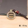 Llavero de Latón Macizo con un Silbato y un Limpiaorejas de Cigarra, Colgante Creativo para Llave de Coche, Artículo Popular de Vendedor Ambulante