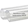 Pino de fábrica de alta temperatura resistente PVC fio de aço reforçado mangueira óleo resistente especificações tubo de água completa pvc tubo de aço resistente a alta temperatura