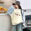 Sudadera Infantil Otoño Nuevo Estilo Niñas Elegante Dibujos Animados Niños Medianos y Grandes Holgada Moderna Estilo Coreano Sudadera Superior de Manga Larga