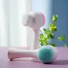 Cepillo facial de silicona con cerdas suaves, cepillo de limpieza de doble cara para eliminación de puntos negros, cepillo de limpieza profunda de poros, cepillo de limpieza y masaje facial