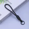 Llavero Tejido de Colores Colgante de Caja Sorpresa Correa para Teléfono Dopamina Soporte para Tarjetas Bolso Simple Hecho a Mano Colgante de Pareja