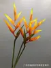 Simulación Flor Escorpión Única Paraíso Flamenco Grulla Cola de Escorpión Plátano Mano PU Pájaro Colgante Grulla Flores Decorativas Tropicales