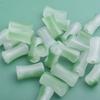 Contas de imitação de jade, contas de vidro antigas, gradiente, bambu, joias, feito à mão, DIY, grampo de cabelo, vidro, 6X12mm